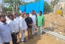 ఎల్లమ్మబండ 100 ఫీట్ రోడ్డు విస్తరణకు వేగం పెంచాలి: ఆరెకపూడి గాంధీ