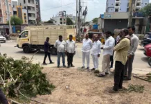 ఎల్లమ్మబండ 100 ఫీట్ల రోడ్డు విస్తరణ వేగవంతం చేయాలి: ఆరెకపూడి గాంధీ