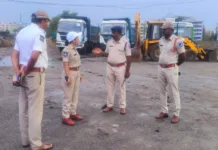 గంగారం వద్ద నీటి నిల్వ సమస్యపై అధికారుల క్షేత్రస్థాయి పరిశీలన