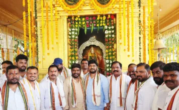 తెల్లాపూర్లో వైభవంగా శివపంచాయతన-నవగ్రహ ప్రతిష్టా మహోత్సవం