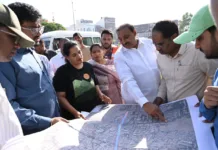 ఫ్లైఓవర్, అండర్పాస్ల పనులను పరిశీలించిన ఆరెకపూడి గాంధీ