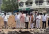 మసీద్బండలో డ్రైనేజ్ సమస్యలపై అరికెపూడి గాంధీ సమీక్ష