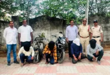 హానర్ వివాంటిస్లో బైక్ చోరీ కేసు.. సెక్యూరిటీ సూపర్వైజర్ సహా నలుగురు అరెస్ట్..