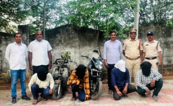 హానర్ వివాంటిస్లో బైక్ చోరీ కేసు.. సెక్యూరిటీ సూపర్వైజర్ సహా నలుగురు అరెస్ట్..