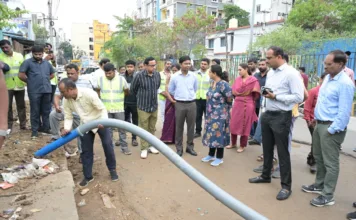 సైబరాబాద్లో ఆధునిక రోడ్ స్వీపింగ్ యంత్రాల ట్రయల్