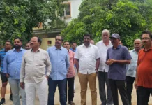 మయూరి నగర్లో పాదయాత్ర చేసిన ఉప్పలపాటి శ్రీకాంత్