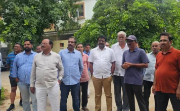 మయూరి నగర్లో పాదయాత్ర చేసిన ఉప్పలపాటి శ్రీకాంత్