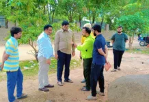 నార్సింగి అభివృద్ధి పనులపై జోనల్ కమిషనర్ నారాయణ్ అమిత్ క్షేత్రస్థాయి పరిశీలన