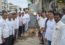 మాదాపూర్లో రూ.3.67 కోట్ల అభివృద్ధి పనులకు శంకుస్థాపన