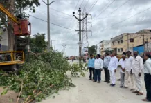 ఆల్విన్ కాలనీలో 100 అడుగుల రోడ్డు విస్తరణ వేగవంతం