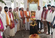 గోపనపల్లి బృందావన్ కాలనీలో ఘనంగా నూతన దేవాలయాల విగ్రహ ప్రతిష్ఠాపన