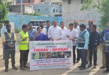 ప్రతి శుక్రవారం ఫ్రైడే డ్రైడే పాటించాలి.. దోమల నివారణపై ఆరెకపూడి గాంధీ అవగాహన..