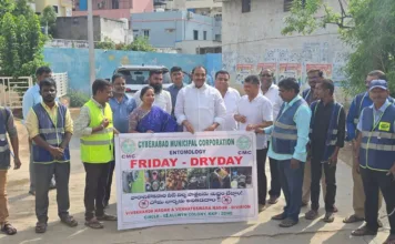 ప్రతి శుక్రవారం ఫ్రైడే డ్రైడే పాటించాలి.. దోమల నివారణపై ఆరెకపూడి గాంధీ అవగాహన..