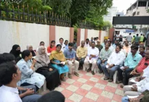 అల్లాపూర్ వార్డులో కమిషనర్ సృజన పర్యటన