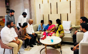 పెద్ది సుదర్శన్ రెడ్డి కుటుంబ సభ్యులకు అట్టేపల్లి రామప్రభు పరామర్శ