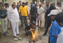 నాలాలో గల్లంతైన బాలయ్య కోసం గాలింపు.. పర్యవేక్షించిన ఆరెకపూడి గాంధీ