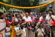 గాయత్రి ఎస్టేట్స్లో రూ.6.50 లక్షల సీఎస్ఆర్ నిధులతో ఓపెన్ జిమ్ ప్రారంభం