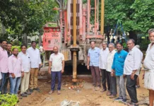 మియాపూర్లో పార్కుల అభివృద్ధికి శ్రీకారం.. అల్లూరి సీతారామరాజు నగర్ పార్కులో కొత్త బోర్వెల్ ప్రారంభం