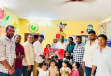 చందానగర్ అంగన్వాడీ కేంద్రానికి గ్యాస్ స్టవ్ ను అందజేసిన పారునంది శ్రీకాంత్