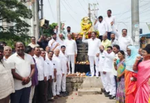 జయశంకర్ ఆశయాలను కొనసాగించడమే నిజమైన నివాళి: ఎమ్మెల్యే ఆరెకపూడి గాంధీ