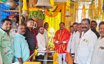 ఘనంగా శ్రీశ్రీశ్రీ విజయ దుర్గ భవాని అమ్మవారి విగ్రహ ప్రతిష్ట వార్షికోత్సవం