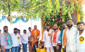 బోనాల వేడుకల్లో ప్రత్యేక పూజలు నిర్వహించిన శ్రీనివాస్ గౌడ్