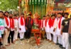 బోనాల ఉత్సవాల్లో పాల్గొన్న కాంగ్రెస్ నేతలు