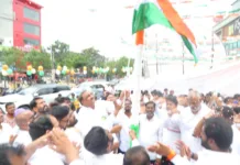 హఫీజ్పేటలో ఘనంగా 80వ స్వాతంత్ర్య దినోత్సవ వేడుకలు