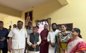 చందానగర్ వెంకటేశ్వర ఆలయంలో శ్రీశక్తి సనాతన శక్తి కార్యక్రమం.. పాల్గొన్న రాష్ట్ర గవర్నర్ శివ ప్రతాప్ శుక్లా..