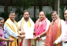 శేరిలింగంపల్లి ఆర్యవైశ్య మహాసభ నూతన కార్యవర్గానికి రవికుమార్ యాదవ్ అభినందనలు