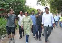 ప్రశాంత్ నగర్లో పౌర సమస్యలపై కమిషనర్ సమీక్ష
