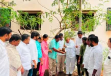 మదీనాగూడలో బీఆర్ఎస్ ఆధ్వర్యంలో హరితహారం