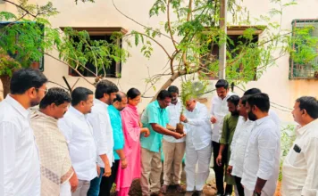 మదీనాగూడలో బీఆర్ఎస్ ఆధ్వర్యంలో హరితహారం