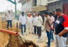 హఫీజ్పేట్లో యూజీడీ పైప్లైన్ పనులు.. త్వరితగతిన పూర్తి చేయాలని బాలింగ్ గౌతమ్ గౌడ్ ఆదేశం