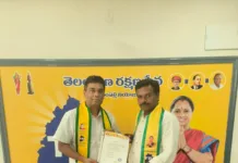 మదీనాగూడ డివిజన్ టీఆర్ఎస్ అధ్యక్షుడిగా కొల్లూరు కుమార్ కురుమ నియామకం