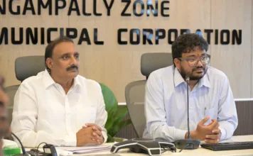 శేరిలింగంపల్లి అభివృద్ధిపై కీలక సమీక్ష.. పెండింగ్ పనులు త్వరగా పూర్తి చేయాలని గాంధీ ఆదేశం