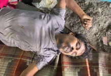 మాదాపూర్ లో గుర్తుతెలియని వ్యక్తి మృతి