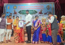 ఘనంగా స్వర సప్త సంగీత, వాద్య, నృత్య సమ్మేళనం