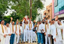రాజీవ్ గాంధీ 82వ జయంతి.. ఘనంగా నివాళులు అర్పించిన జగదీశ్వర్ గౌడ్