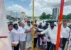 హఫీజ్పేట్ రైల్వే స్టేషన్లో ఘనంగా వినాయకుని కర్ర పూజ.. ముఖ్య అతిథిగా బాలింగ్ గౌతమ్ గౌడ్