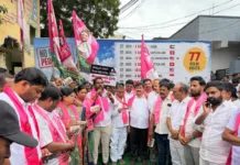 ప్రజలకు సమాధానం చెప్పకుండా విజయోత్సవాలు ఎందుకు: పొట్ట నరేందర్ యాదవ్