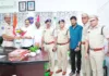 8వ బెటాలియన్ టీజీఎస్పీ కమాండెంట్ను కలిసిన షేక్ చాంద్ పాషా