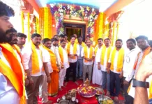 గచ్చిబౌలిలో ఘనంగా అభయాంజనేయ స్వామి, విజయ గణపతి విగ్రహ ప్రతిష్ఠాపన