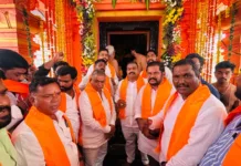 గోపన్ పల్లిలో అభయాంజనేయ స్వామి, విజయ గణపతి విగ్రహ ప్రతిష్ఠాపన