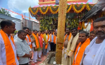 గచ్చిబౌలిలో ఘనంగా శ్రీ అభయాంజనేయ, శ్రీ విజయ గణపతి విగ్రహ ప్రతిష్టాపన