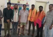 మెరుగు శివకృష్ణ చొరవతో దివ్యాంగుడికి కృత్రిమ కాలు