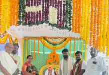 ఓల్డ్ హఫీజ్పేట్లో వైభవంగా శ్రీ కాశీ విశ్వేశ్వర స్వామి కళ్యాణ మహోత్సవం