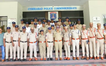 సైబరాబాద్ పోలీస్ అసోసియేషన్కు నూతన కార్యవర్గం.. అధ్యక్షుడిగా ఎస్సై శ్రీనివాస్