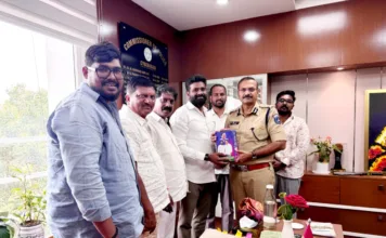 సీడ్ గణపతి కార్యక్రమాన్ని అభినందించిన సైబరాబాద్ సీపీ ఎం. రమేష్