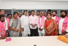 మియాపూర్లో బీఆర్ఎస్కు బలం.. గంగాధర రావుతో పాటు పలువురు నేతల చేరిక